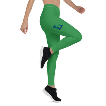 Leggings - Green Logo