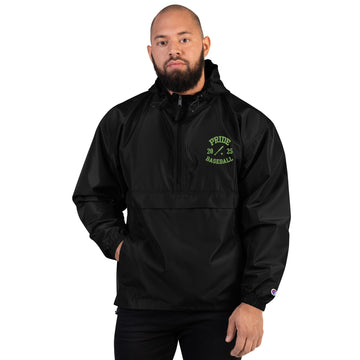 Embroidered Champion Packable Jacket - Baseball 25