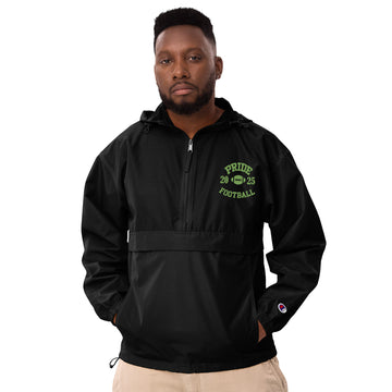 Embroidered Champion Packable Jacket - Football 25