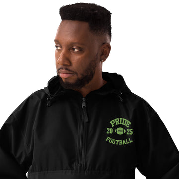 Embroidered Champion Packable Jacket - Football 25