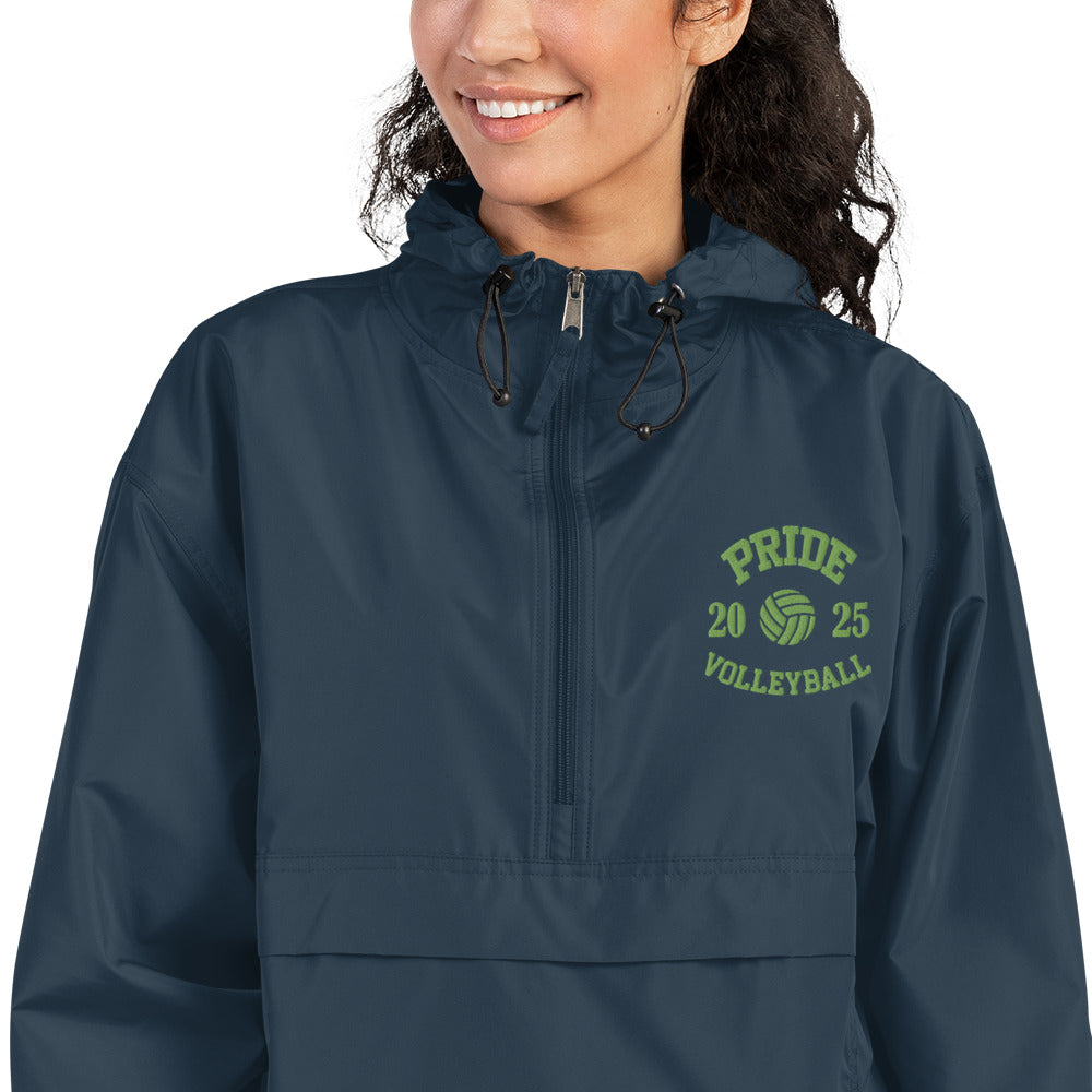 Embroidered Champion Packable Jacket - Volleyball 25