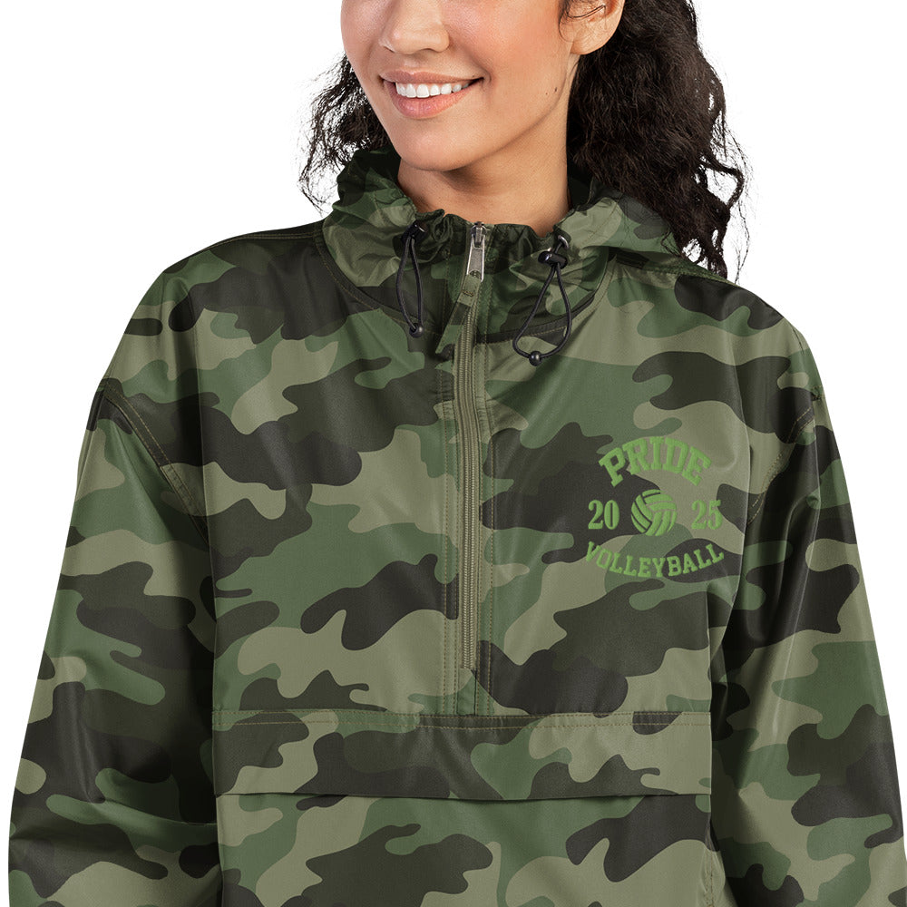 Embroidered Champion Packable Jacket - Volleyball 25