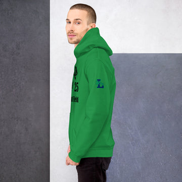 Unisex Hoodie - Track and Field 25 Green