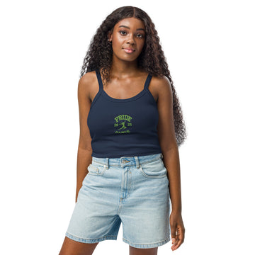 Women’s micro-rib tank top - Dance 25