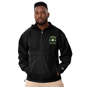 Embroidered Champion Packable Jacket - Soccer